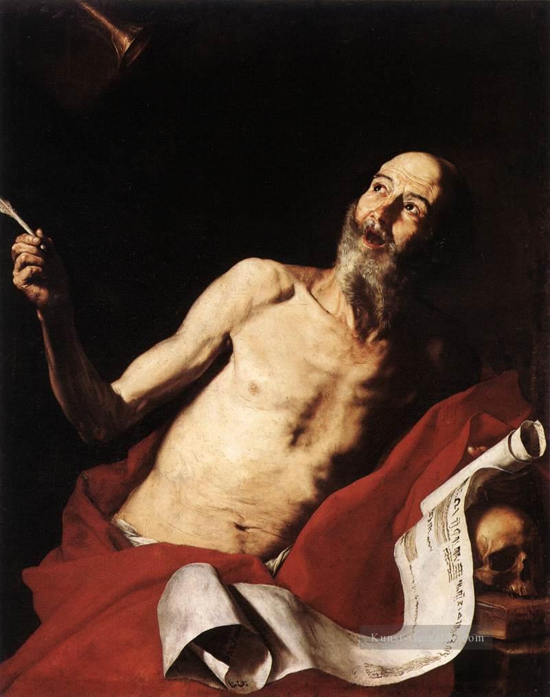 St Jerome Tenebrism Jusepe de Ribera Ölgemälde